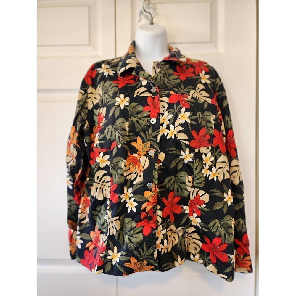 Chico's Floral Blouse  